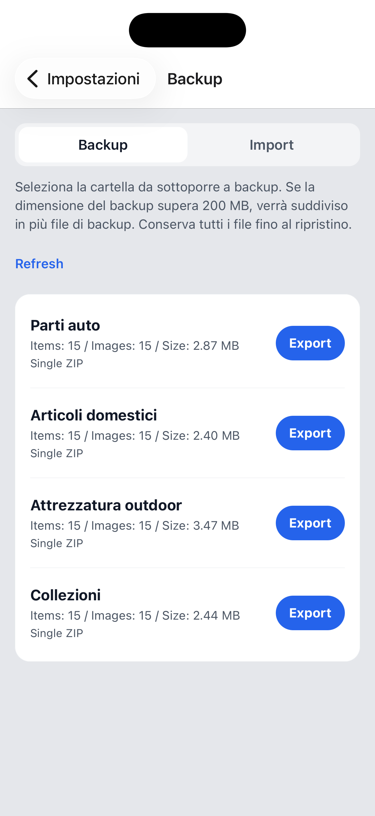 Backup di Stokki